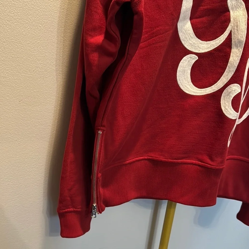 Hustle Gang Life red crew neck Sweatshirt NWT 3XL